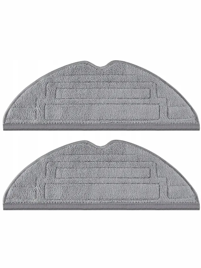 AreoSe Dweilpads voor Roborock S7 Maxv / S8 / S8 + / S8 Pro Ultra - 2 stuks