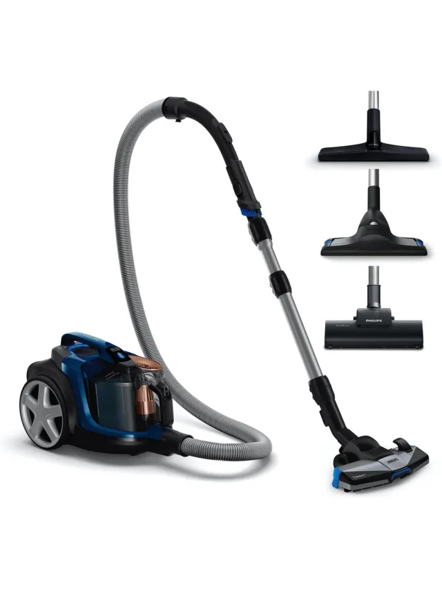 Philips PowerPro Expert FC9745/09 - Stofzuiger zonder zak Dark Royal Blue