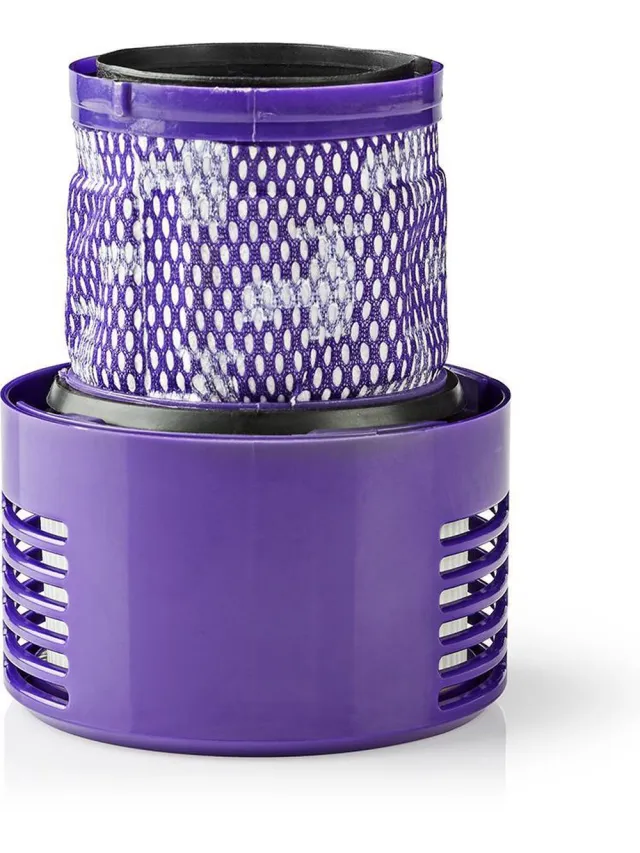 Nedis Stofzuiger Cartridge-Filter - Vervanging voor: Dyson - V10, SV12 - Motorfilter Paars