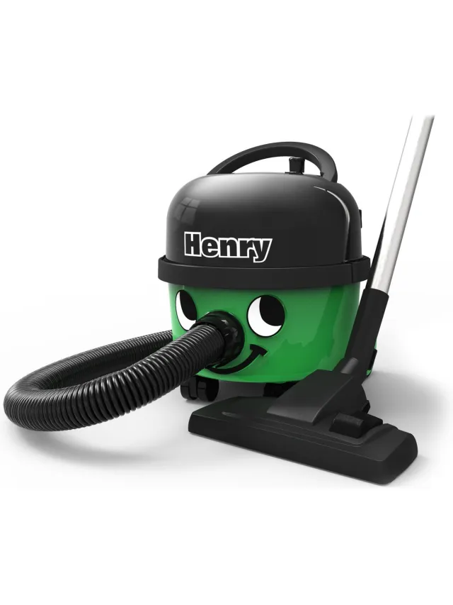 Numatic Henry Compact HVR162-11 - Stofzuiger met zak - Groen - Inclusief extra luxe accessoire kit
