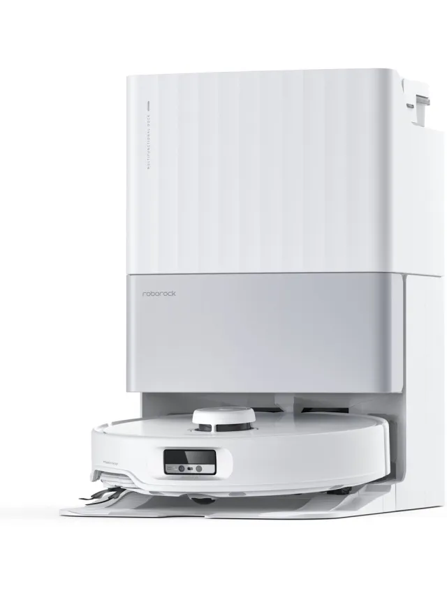 Roborock Qrevo Edge robotstofzuiger-18500Pa-met dweilfunctie&Liftable mop-anti-verstrengeling-Reactive Al-AdaptiLift-chassis-Hete Lucht Drogen-75 °C heet water mopwas-Zelfreinigend-videogesprek-Qrevo Master/S7 MaxV Ultra upgrade VS Qrevo Curv Wit