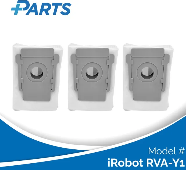 Plus.Parts iRobot RVA-Y1 Stofzakken (3 Stuks, Plus.Parts® alternatief voor 4626194 / 4640235) Overig