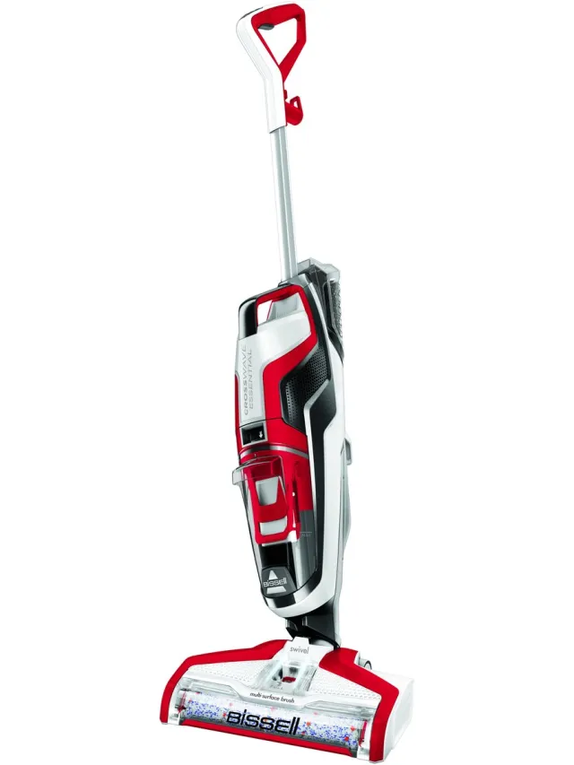 Bissell CrossWave Essential Serie - Stofzuiger - 3 in 1 - 560W Rood