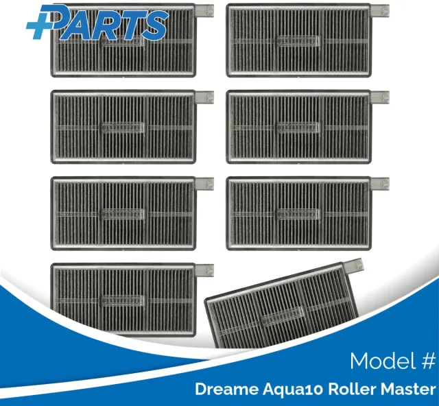 Plus.Parts Dreame Aqua10 Roller Master Filters (8 Stuks, Plus.Parts® alternatief voor 20010100001863) Overig