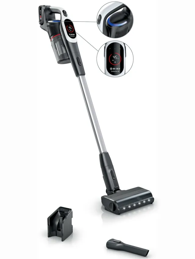 Bosch BCS931WBA steelstofzuiger zwart Wit