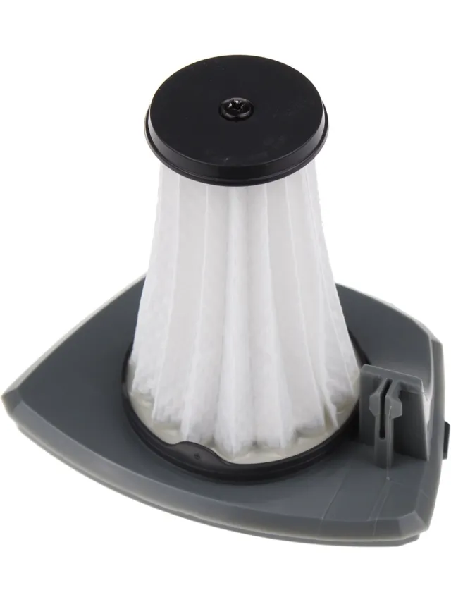 Electrolux Conische filter met frame - 4055500484 Zwart