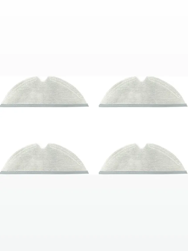 Inf Dweildoek voor Roborock Q7 Max/T8 4-pack Grey