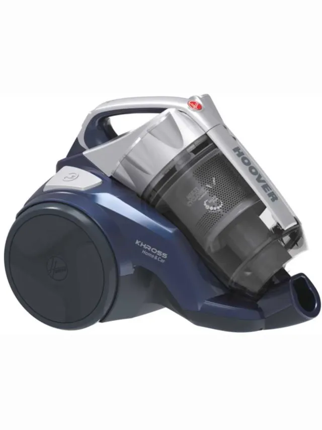Hoover KHROSS KS60H&CAR011 1,8 l Cilinderstofzuiger Droog 450 W Zakloos Blauw