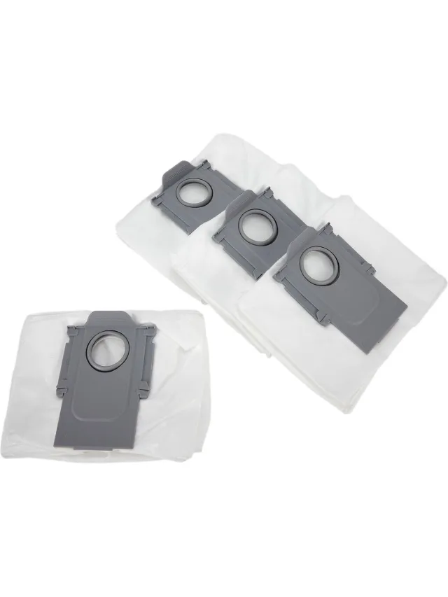 Plus.Parts Roborock Q7 TF+ Stofzakken (4 Stuks, Plus.Parts® alternatief voor 8.02.0132) Overig