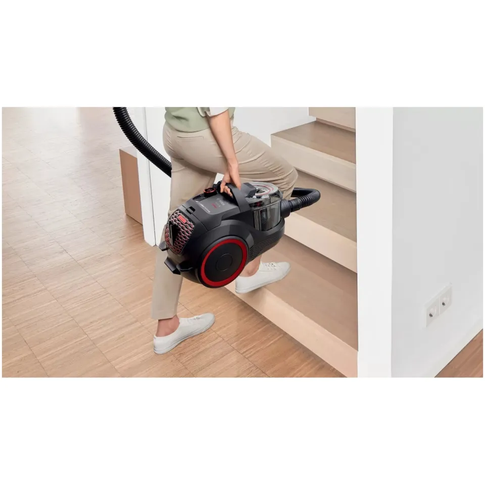 Bosch BGS21POW2 stofzuiger zonder zak zwart, foto 2