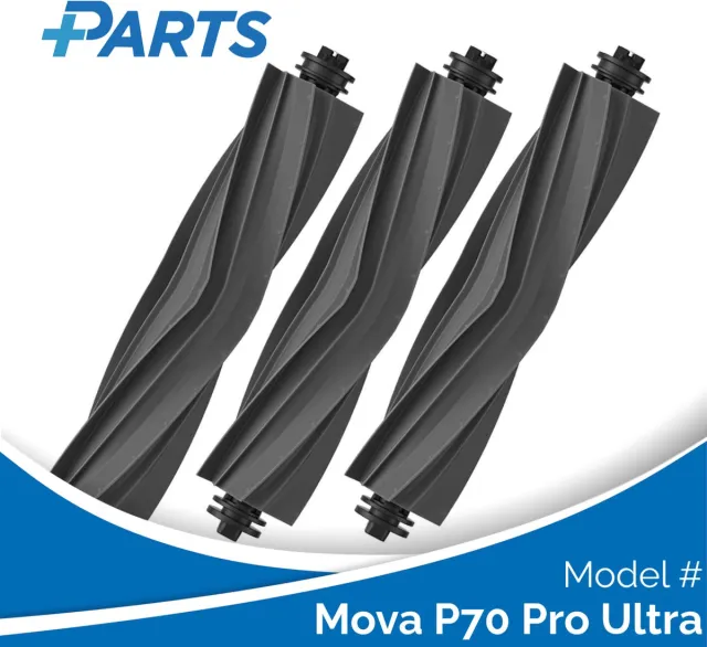 Plus.Parts Mova P70 Pro Ultra Borstels (3 Stuks, Plus.Parts® alternatief voor RMSRB0) Overig
