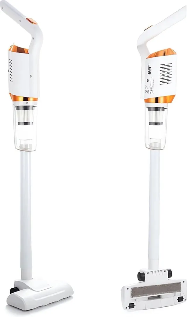 Home & Marker 2-in-1 Stofzuiger en Kruimeldief - Stofzuiger Zonder Zak - Handstofzuiger - Vacuum Cleaner - VACUSTICK Wit