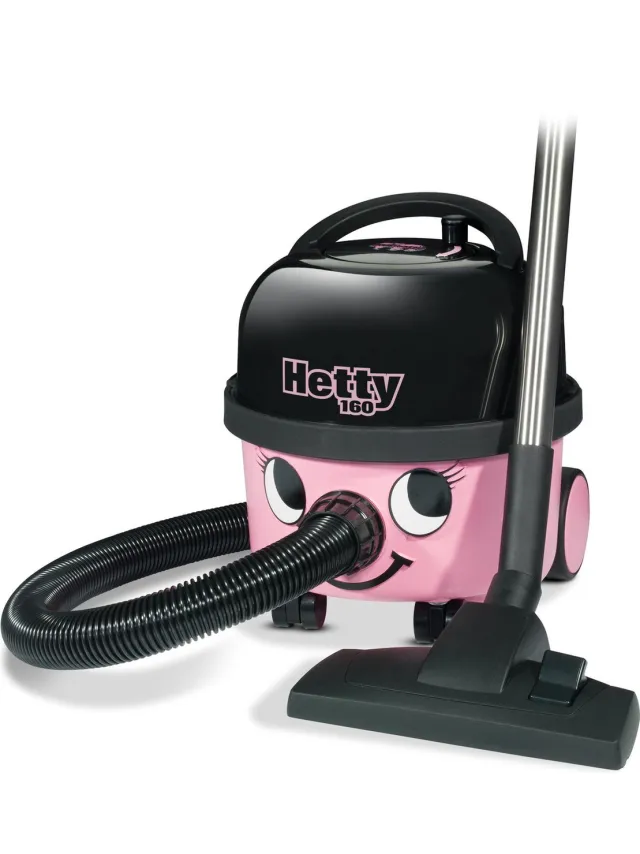 Numatic Hetty Compact HET160-11 - Stofzuiger met zak - Roze