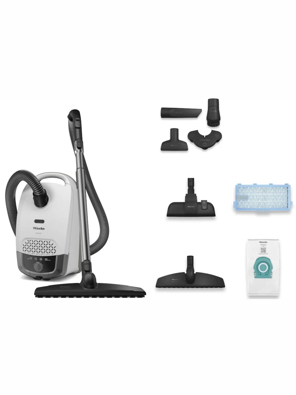 Miele Guard S1 Parquet XL sledestofzuiger met zak wit, foto 3