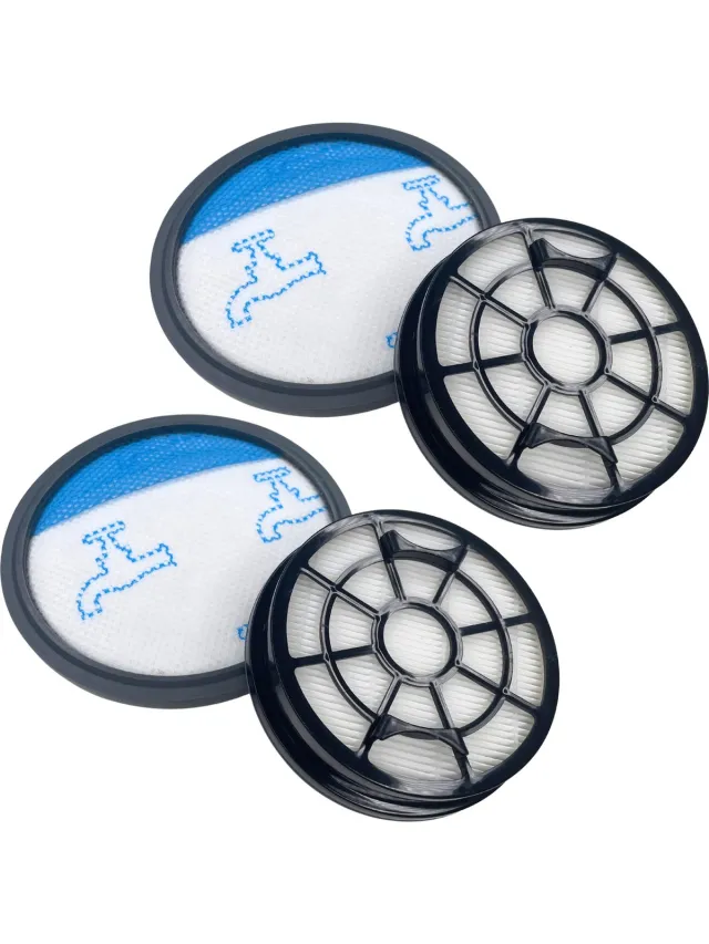 Phonillico Filter voor Rowenta vervangingsfilter ZR904301 [Set 2] Rowenta Swift Power Cyclonic stofzuiger blauw