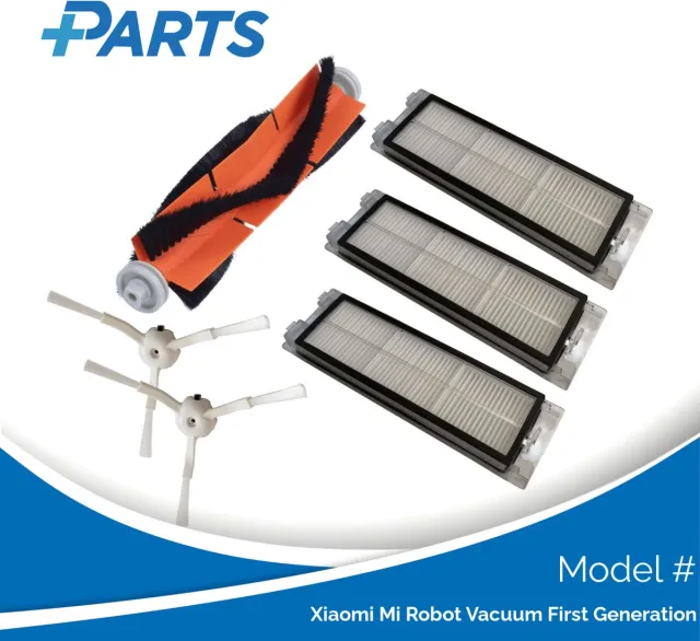 Plus.Parts Xiaomi Mi Robot Vacuum First Generation Onderhoudsset (Plus.Parts® alternatief voor S50 / S60 MAINTENANCE SET) Overig
