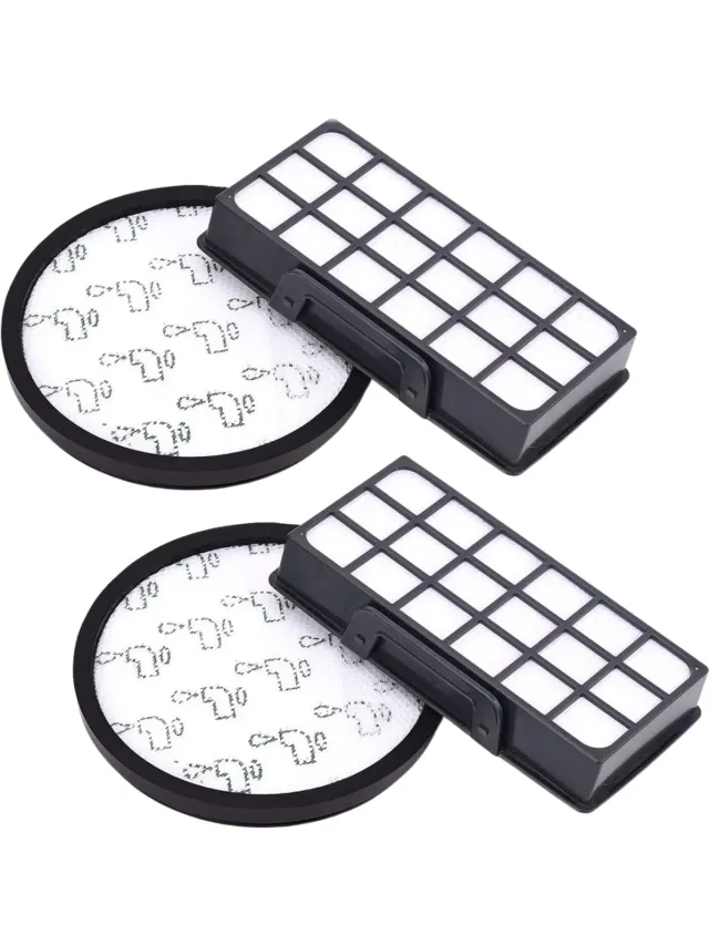 Rowenta Filter voor Rowenta vervangingsfilter ZR006001 [Set 2] Rowenta Force Cyclonic X-trem Power Cyclonic stofzuiger Zwart