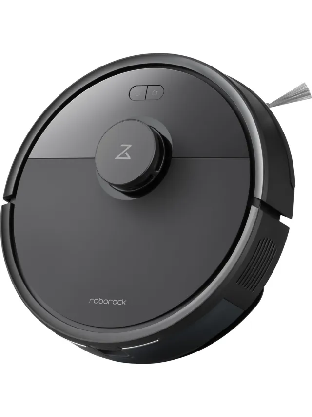 Roborock Robot VC Q7 BF Zwart, 8.000 Pa Hyper Force zuigkracht, Preci Sense Lidar-navigatie, flexibele app-besturing