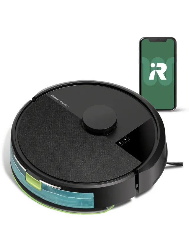 Irobot Roomba® 105 Combo - Robotstofzuiger met Dweilfunctie - Zwart (Y3110)