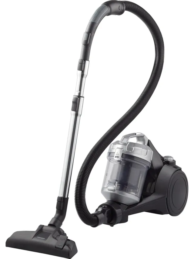 Tomado TVC2001B - Stofzuiger zonder stofzak - 2 liter - Zakloos - HEPA 12 filter - Lichtgewicht - Zwart Stofzuiger zonder zak - 2 liter