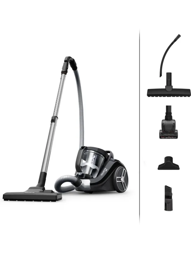 Rowenta Compact Power XXL RO4B75 - Stofzuiger zonder zak Zwart