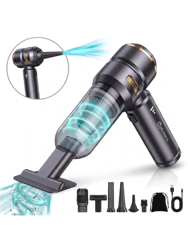 Optimera Pro 2-in-1 Auto Stofzuiger Kruimeldief n.v.t.