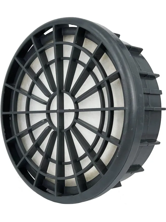 Multaparts HEPA Filter geschikt voor Nilfisk | Afmetingen: ø 16,8 x 5,8 cm hoog | O.a. geschikt voor Nilfisk VP300 serie | Alternatief voor 107402902 Zwart
