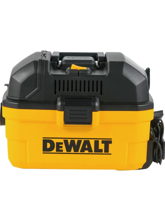 DeWalt DXV15T Toolbox 15L Nat- en Droogstofzuiger 230V Geel