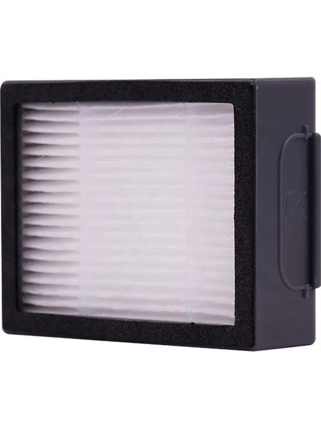 Staru 8 HEPA filters voor iRobot Roomba E5/E6/I7 (Plus) grijs-zwart-wit
