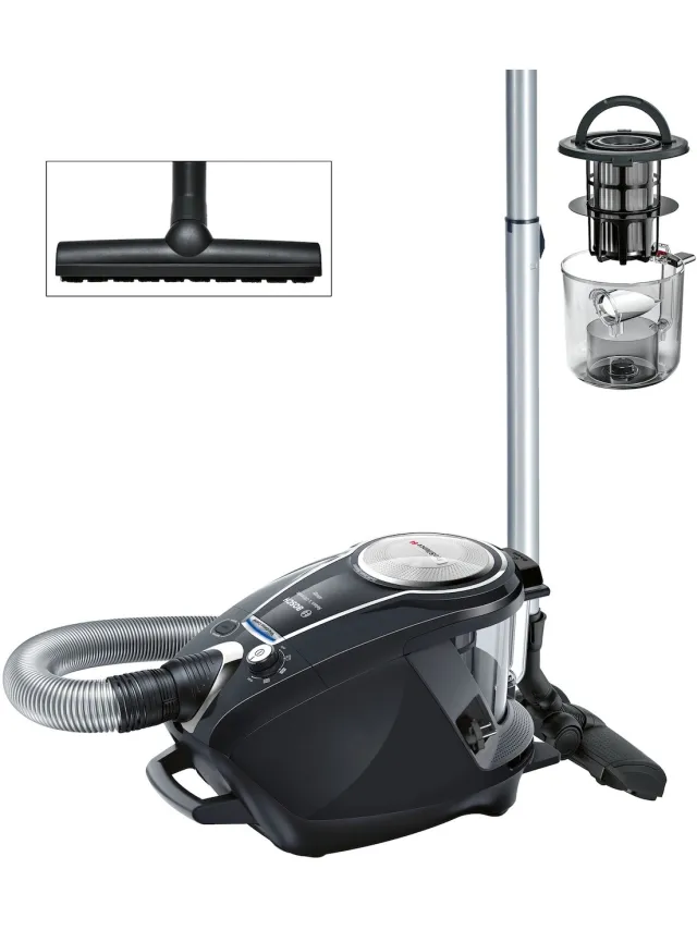 Bosch Prosilence BGS7SIL64 Serie 8 - Stofzuiger zonder zak - Zwart