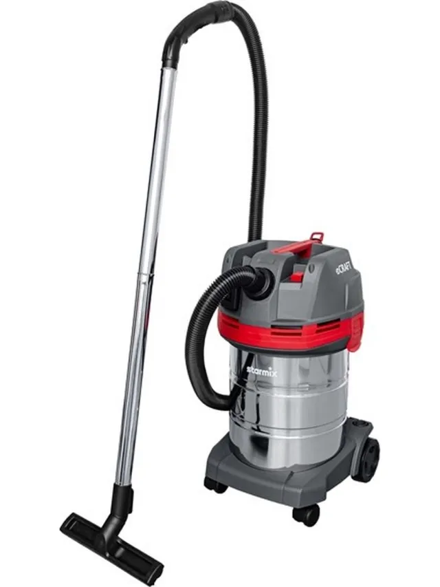 Starmix eCRAFT APL-1430 EWR - Industrieel Stofzuiger - 1400W - Nat en Droog Zilver