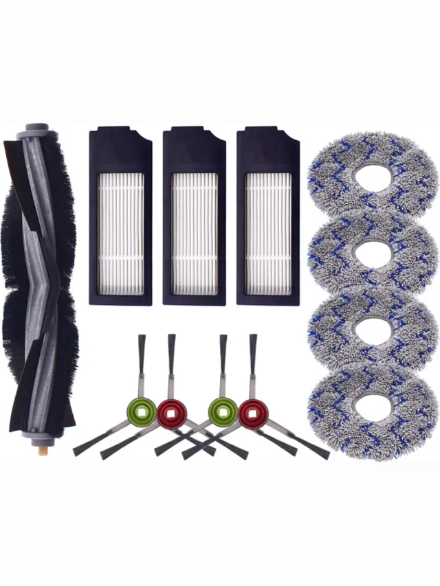 Propex Parts Vervangingsset Robotstofzuiger - Geschikt voor Ecovacs Deebot X1 en T10 X1 serie