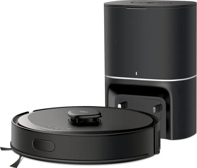 Tapo TP-Link Tapo RV30 Max Plus - Robotstofzuiger - Dweilfunctie - Automatisch Leegstation - 5300Pa -LiDAR+IMU zwart