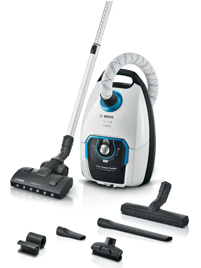 Bosch BGL8SIL1L stofzuiger wit