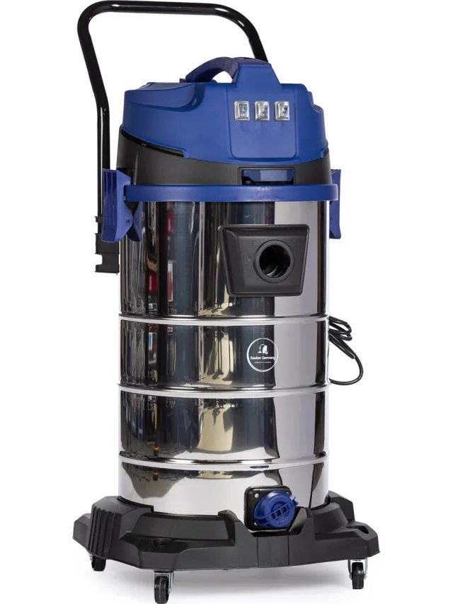 Sauber SB-3000W Industriële Stofzuiger - 100L Zilver