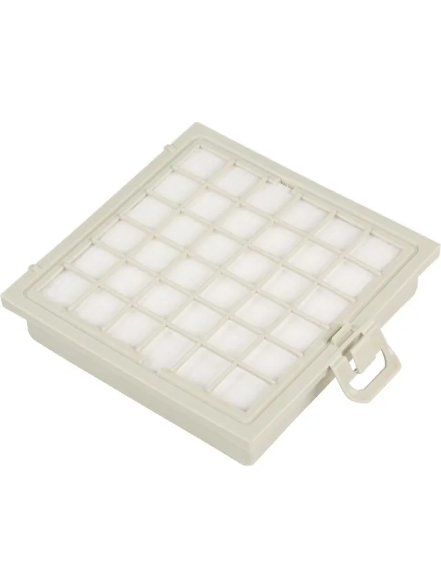 HQ W7-54906-HQN Vervanging Actieve Hepa Filter Bosch/siemens - 483774 Wit
