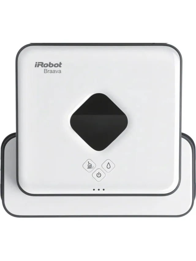 Irobot Braava 390T - Dweilrobot - Wit