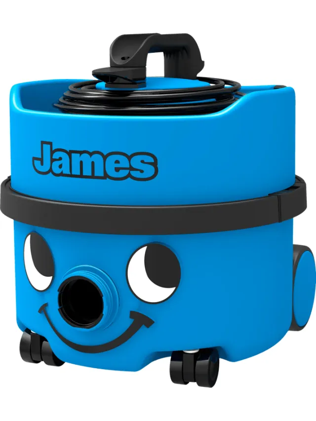 Numatic James JVP-187 stofzuiger blauw, foto 2