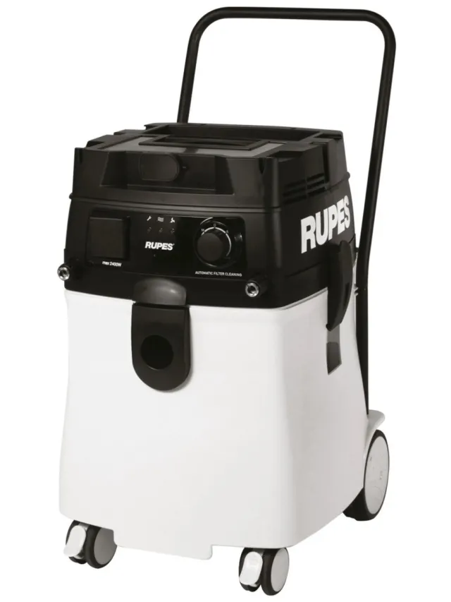 Rupes S245EM Stofzuiger 45 liter + Automatische Filterreiniging - 1200 Watt - Klasse Meerkleurig