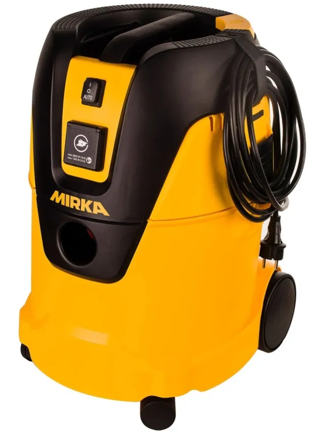 Mirka 1025L Stofzuiger 25 liter - 1000 Watt - Klasse Meerkleurig