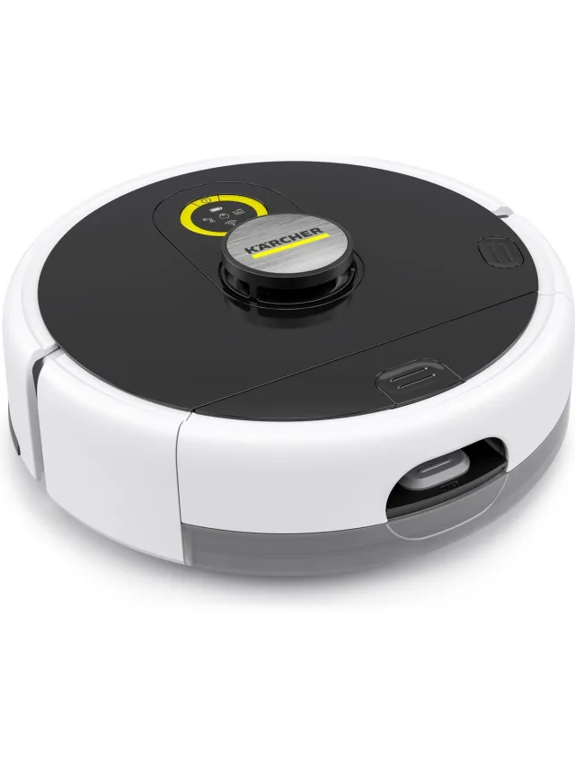 Kärcher KARCHER RCF 3 - Robotstofzuiger en Mop - LiDAR Navigatie - 2-Tanksysteem - Automatische Tapijtdetectie Wit