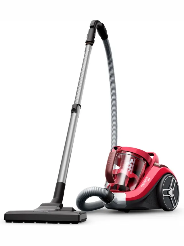 Rowenta Compact Power XXL RO4B13 stofzuiger 2,5 l Cilinderstofzuiger Droog 900 W Zakloos Rood