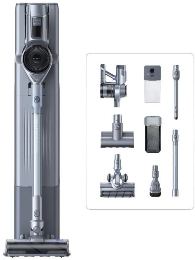 Narwal V40 Station – Steel stofzuiger – 220AW – 120 min