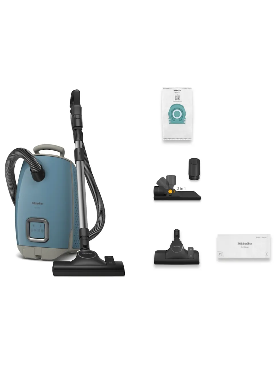 Miele Guard L1 sledestofzuiger met zak blauw, foto 3