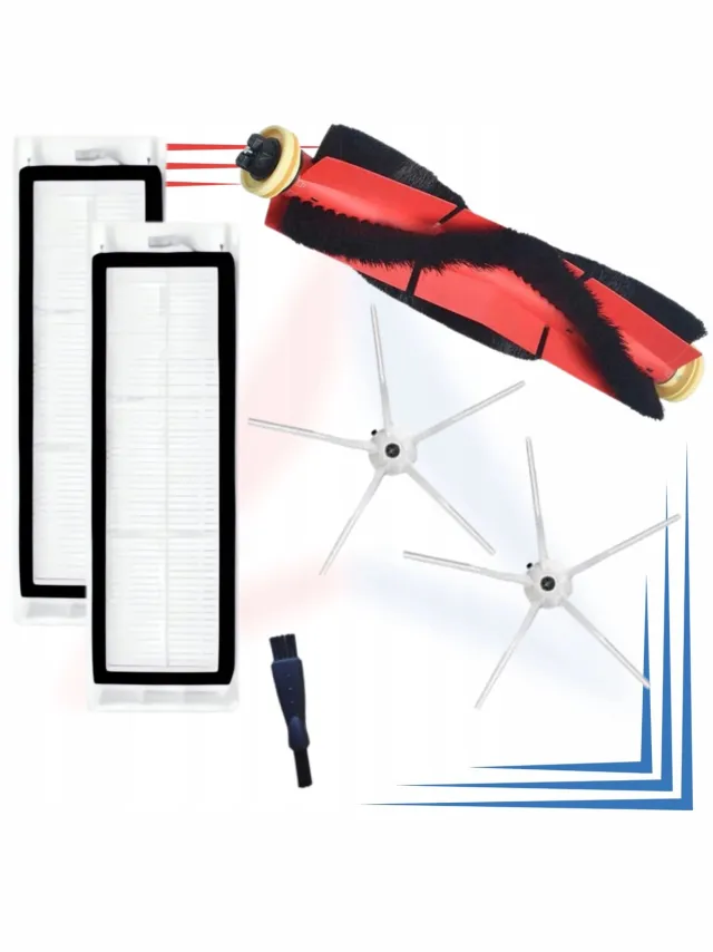 AreoSe Accessoireset voor RoboRock S5 Max S6 Max S6 Pure E4 S6
