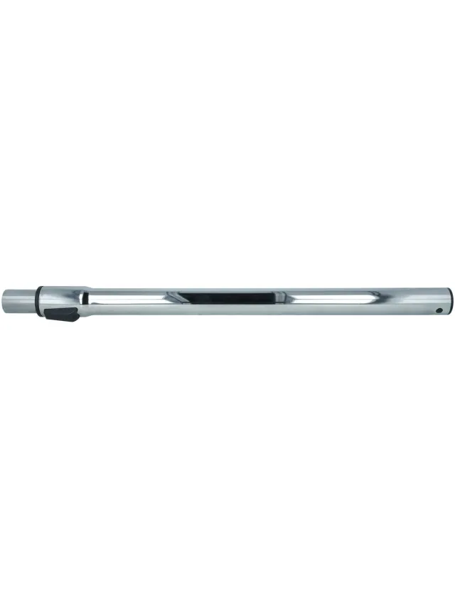 VHBW stofzuigerbuis, compatibel met Rowenta XP 0037869 P PL, YP 0036970 P TR, XP 0048273 P EE stofzuigers – 32 mm aansluiting, 58 – 96 cm, verchroomd