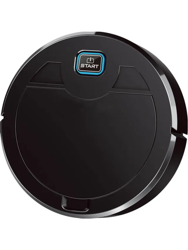 Therob Smart robot stofzuiger met anti virus UV licht. (zwart)
