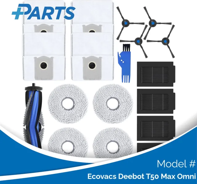 Plus.Parts Ecovacs Deebot T50 Max Omni Onderhoudsset (Plus.Parts® alternatief voor DKT060202) Overig