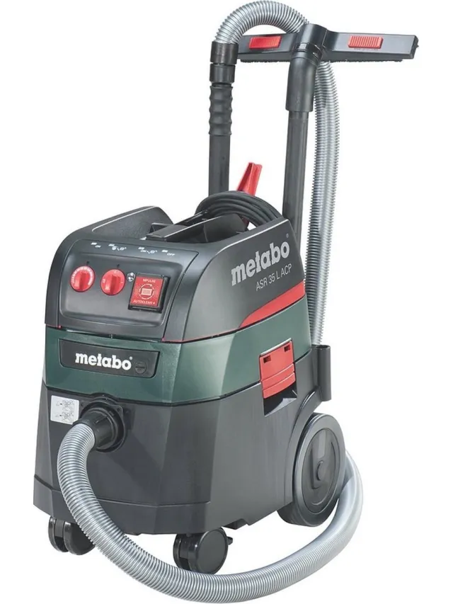 Metabo ASR 35 L ACP - Industriële Stofzuiger - 1400 W - 35L - AutoCleanPlus Zwart;Groen