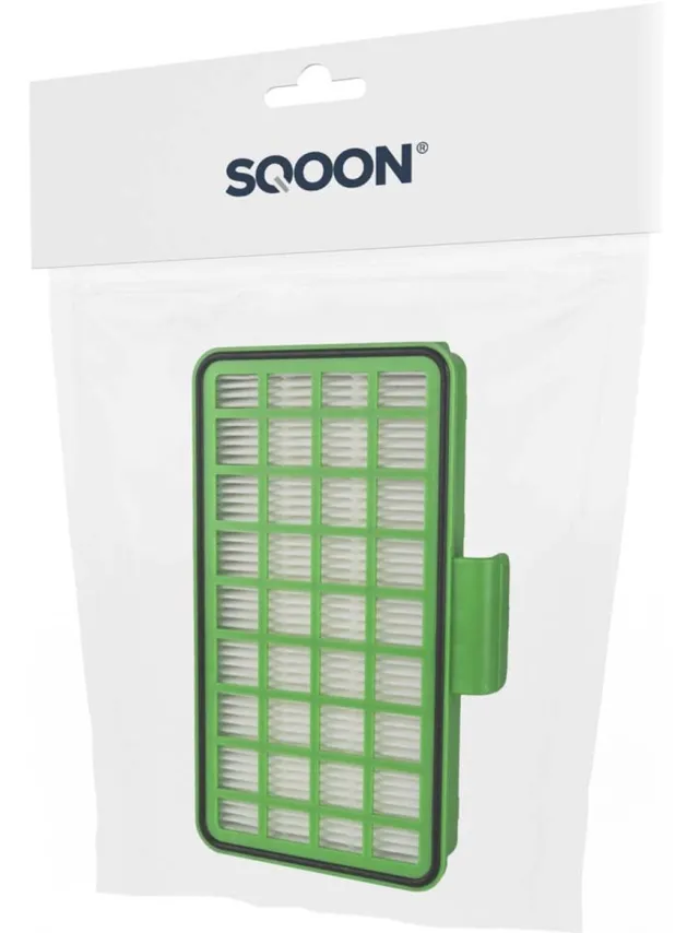 SQOON HEPA-Filter Geschikt voor Rowenta – Vervangt RS-RT3703 Groen
